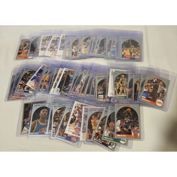 1990s NBA Hoops basketball trading cards Vintage Card Lot Mixed - Picture 1 of 1
